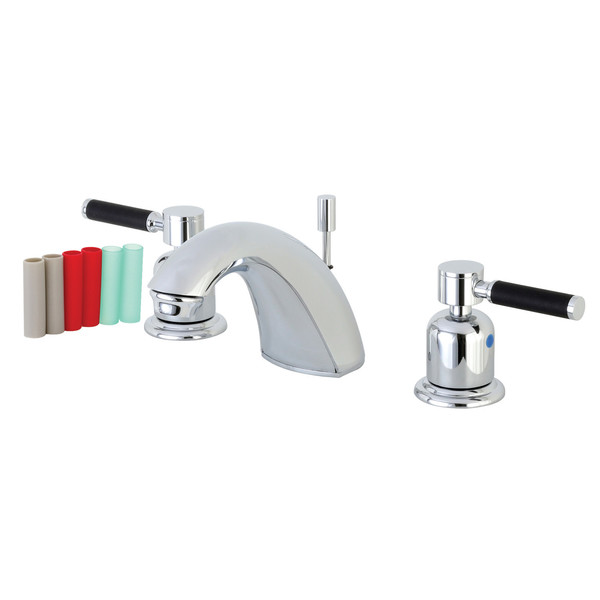 Kaiser FB8951DKL Mini-Widespread Bathroom Faucet with Retail Pop-Up FB8951DKL